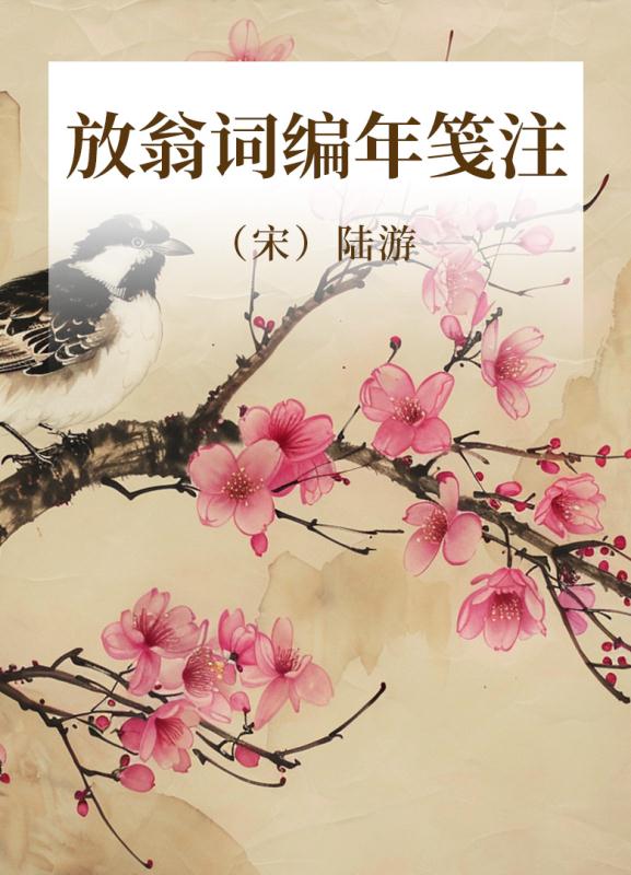 放翁词编年笺注  简体版