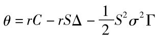 θ=r C－r SΔ－12S2σ2Γ